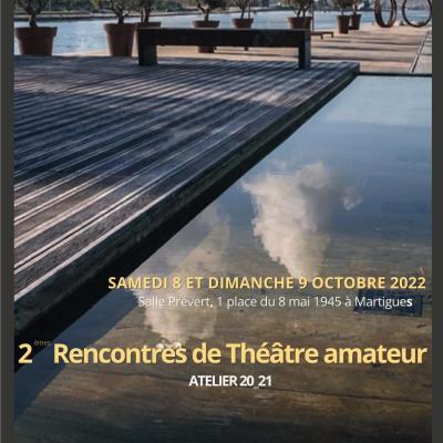 Affiche rencontres theatre atelier2021 dion cult 